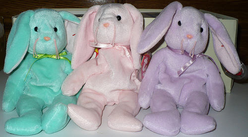 Beanie Baby Rabbits