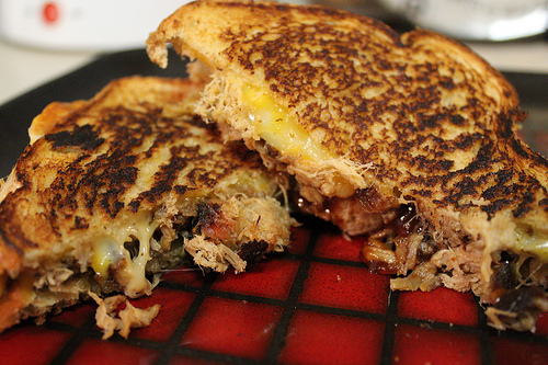 Grilled Cheese & Barbecue Sandwich